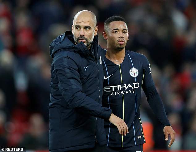 Gabriel Jesus admits he is ‘not happy’ with decision to hand Mahrez penalty Gabriel Jesus admits he is ‘not happy’ with decision to hand Mahrez penalty