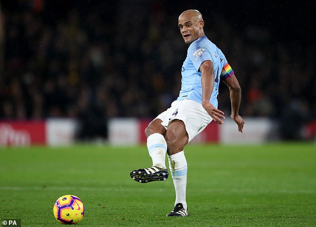 Barcelona ‘keen to sign Man City captain Kompany on free’ at the end of the season Barcelona ‘keen to sign Man City captain Kompany on free’ at the end of the season