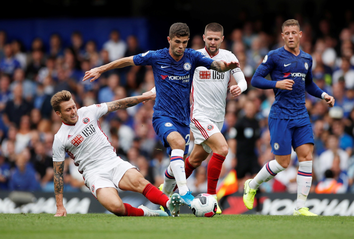 Barkley and Pulisic offered hope by Lampard Barkley and Pulisic offered hope by Lampard