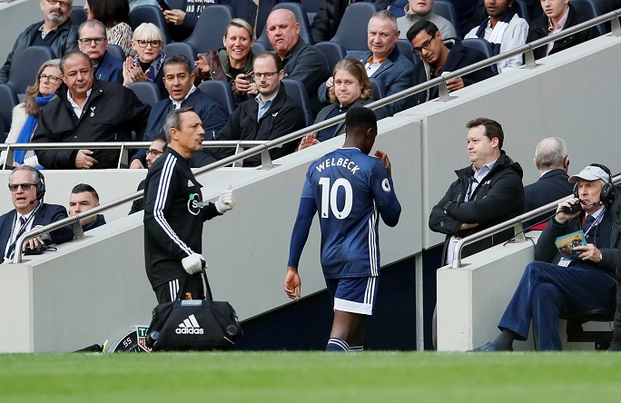 Hornets sweat over Welbeck injury Hornets sweat over Welbeck injury