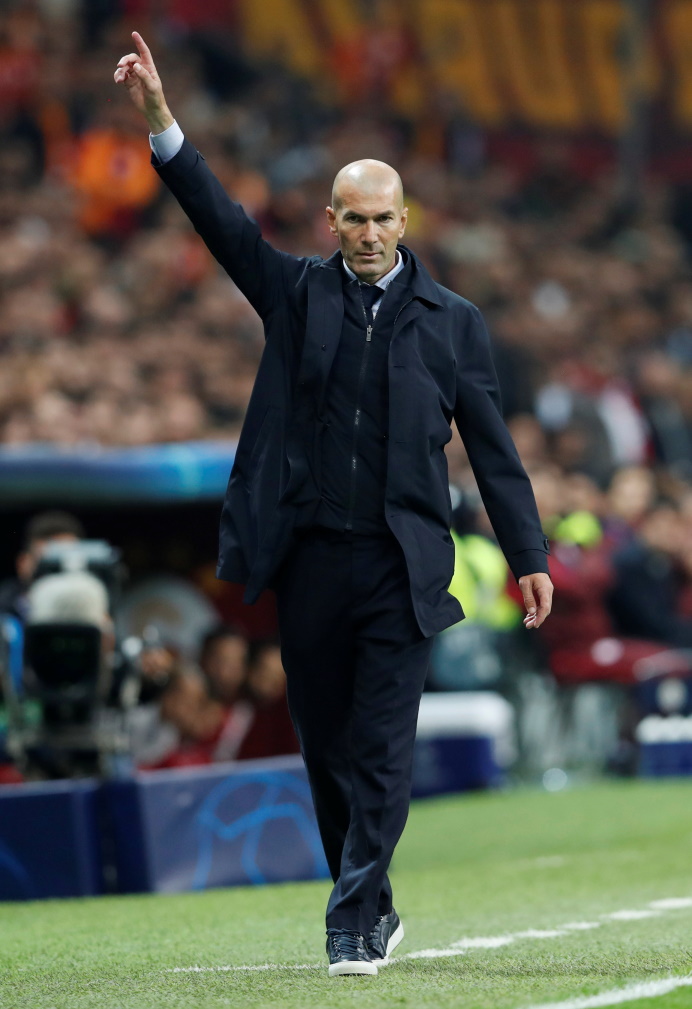 Zidane happy to shoot down the critics Zidane happy to shoot down the critics