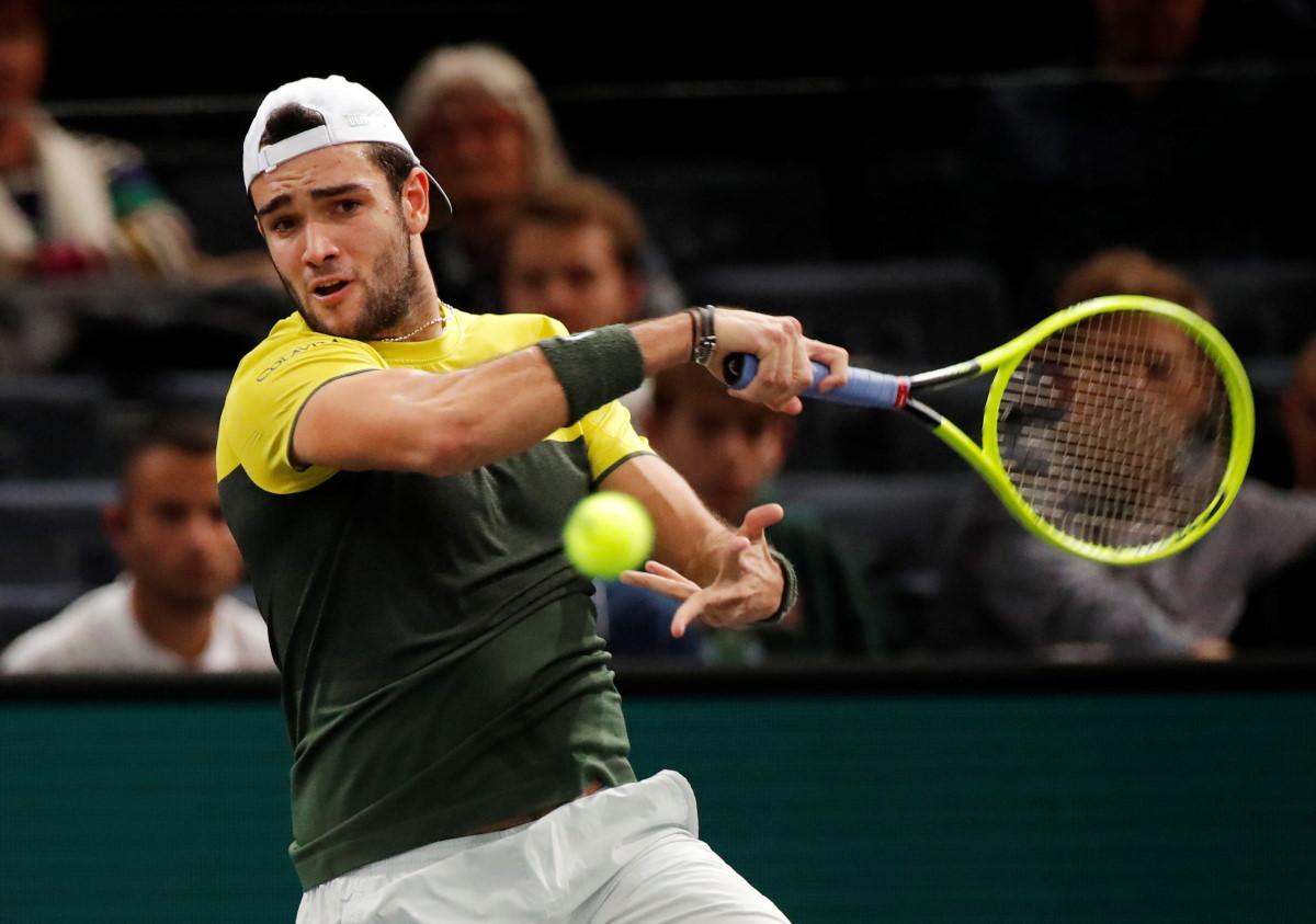 Berrettini welcomes underdog tag Berrettini welcomes underdog tag