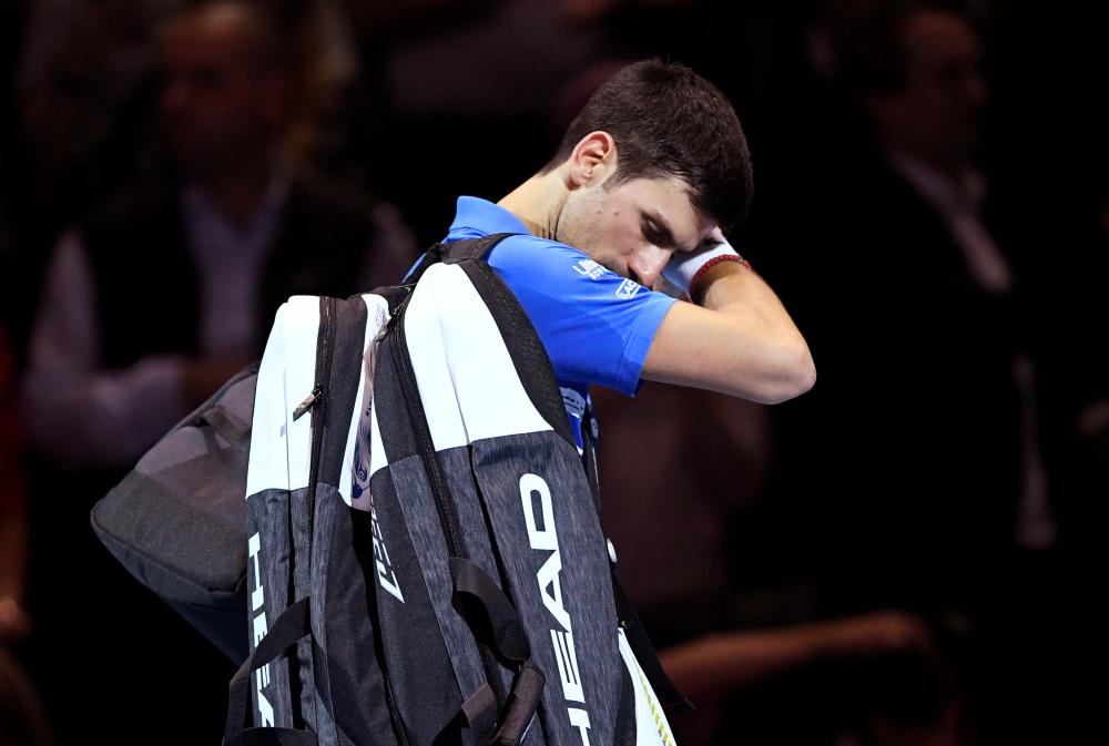 Djokovic dejected after O2 exit Djokovic dejected after O2 exit