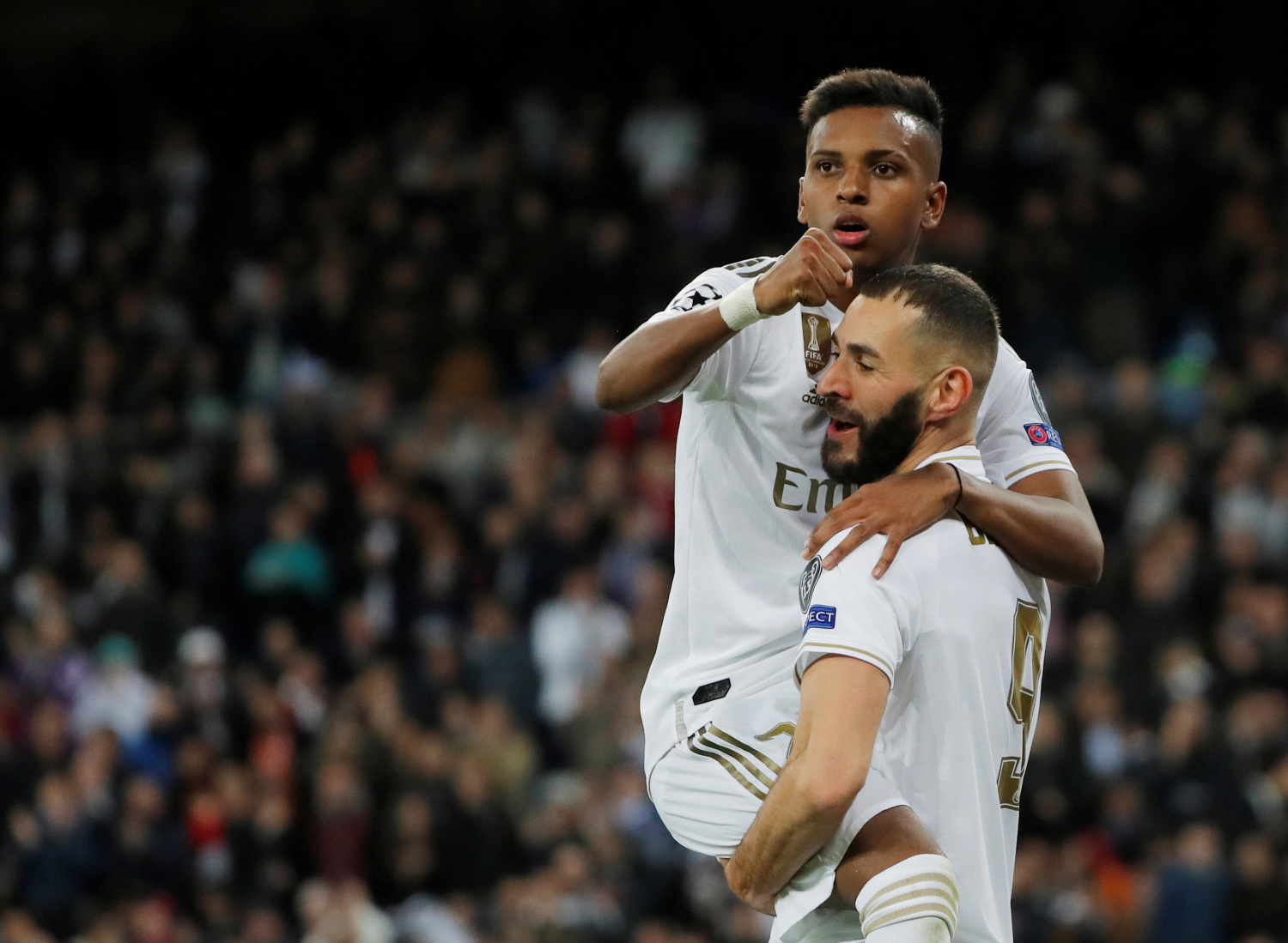 Real duo Benzema and Rodrygo win Zidane’s praise Real duo Benzema and Rodrygo win Zidane’s praise