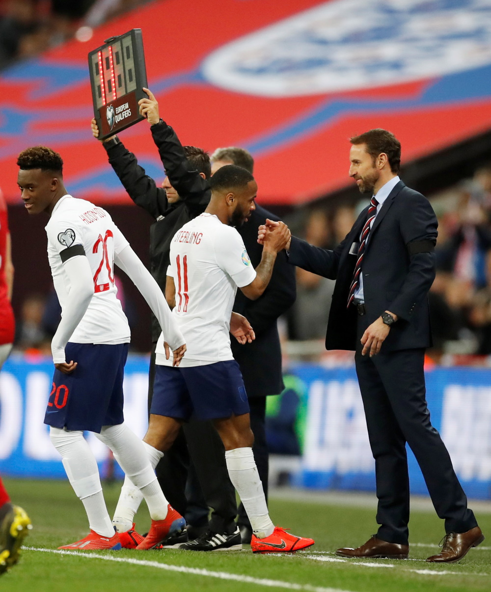 Sterling will return for England on Sunday says Southgate Sterling will return for England on Sunday says Southgate