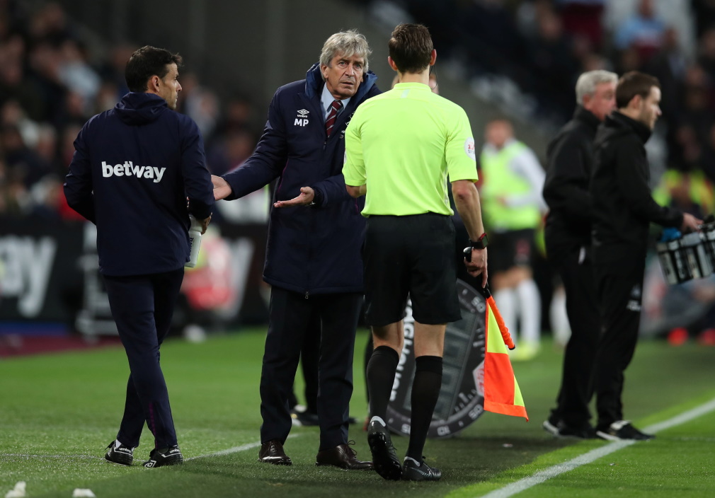Under-pressure Pellegrini concerned with Hammers form Under-pressure Pellegrini concerned with Hammers form
