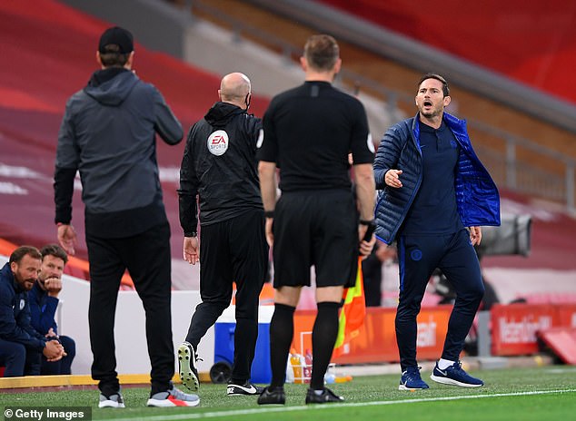 Lampard hits out at arrogant Liverpool for their over-the-top celebrations in Chelsea defeat Lampard hits out at arrogant Liverpool for their over-the-top celebrations in Chelsea defeat
