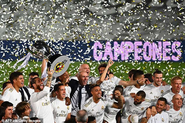 Real Madrid clinch 34th LaLiga title as Benzema scores twice against Villarreal Real Madrid clinch 34th LaLiga title as Benzema scores twice against Villarreal