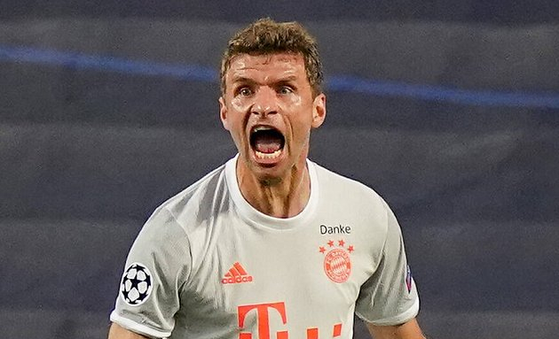 Muller surprised by Barcelona warm-up before 8-2 Bayern thrashing