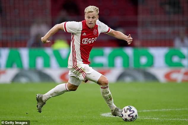 Manchester United set to seal £40m swoop for Ajax star Van de Beek Manchester United set to seal £40m swoop for Ajax star Van de Beek