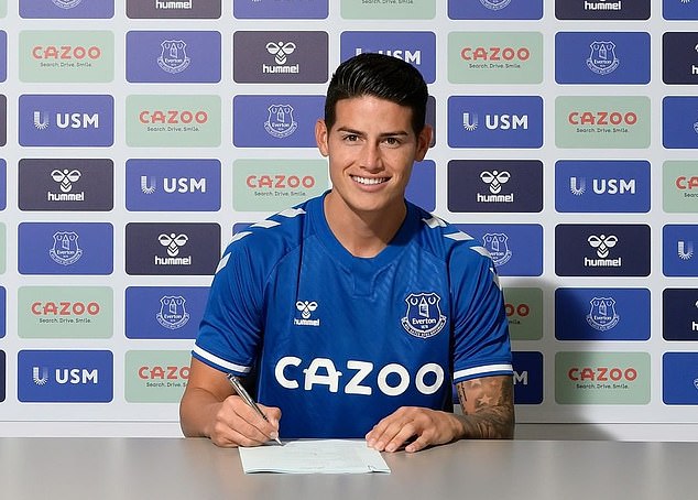 Everton confirm signing of James Rodriguez in £20m deal Everton confirm signing of James Rodriguez in £20m deal