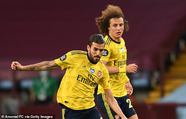 Ceballos opens up on Arsenal training ground bust-up with David Luiz Ceballos opens up on Arsenal training ground bust-up with David Luiz