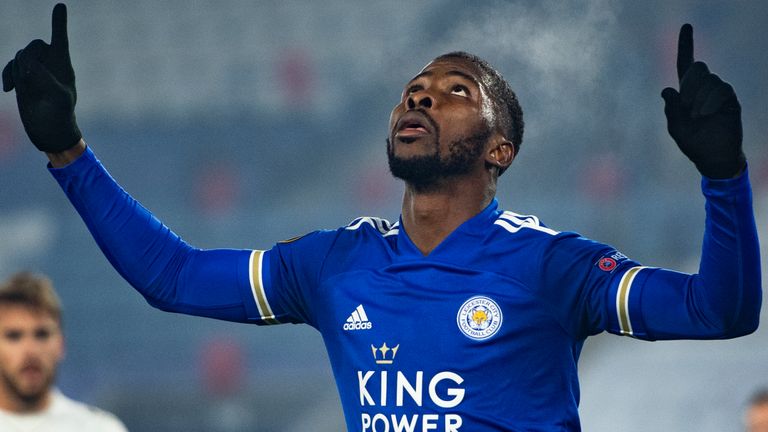 Iheanacho stars as Leicester thrash Braga to maintain perfect record Iheanacho stars as Leicester thrash Braga to maintain perfect record