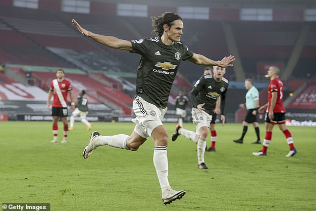 Van Persie leads the praise for Cavani after his brace against Southampton Van Persie leads the praise for Cavani after his brace against Southampton