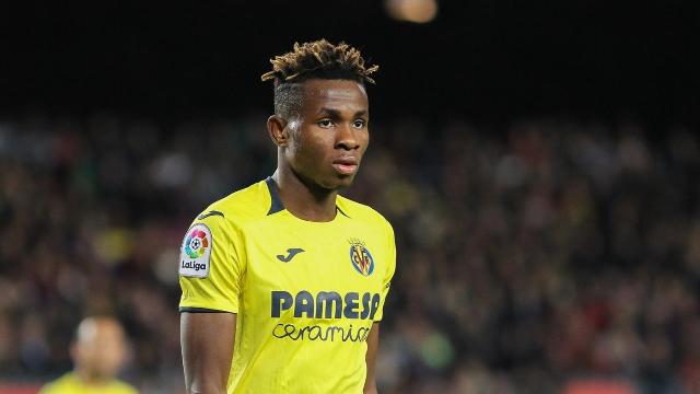 Man United ready to battle Real Madrid for Villarreal winger Chukwueze