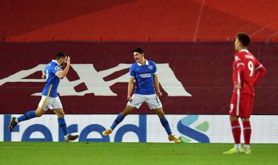 Premier League: Brighton Shock Liverpool, Claim First Win At Anfield In 37 Years Premier League: Brighton Shock Liverpool, Claim First Win At Anfield In 37 Years