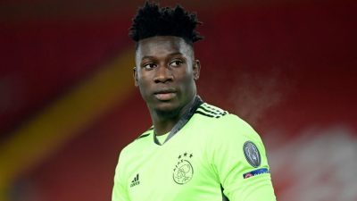 Ajax Cameroon Goalkeeper Onana Handed One-Year Ban For Doping Violation Ajax Cameroon Goalkeeper Onana Handed One-Year Ban For Doping Violation