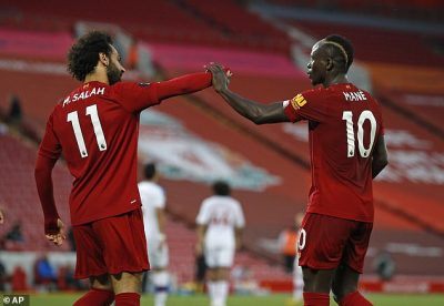 Owen: Mane, Salah Sabotaging Each Other Owen: Mane, Salah Sabotaging Each Other