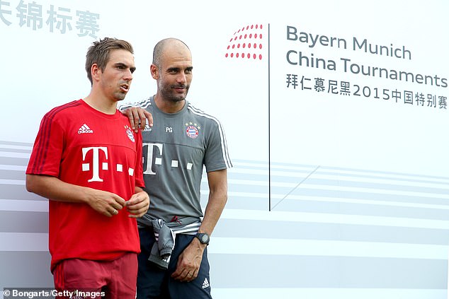 Lahm: Guardiola would ‘play 11 Iniestas if he could’ but has become more ‘cautious’ Lahm: Guardiola would ‘play 11 Iniestas if he could’ but has become more ‘cautious’