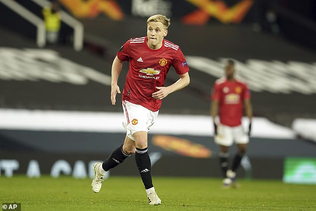Manchester United have no plans of seling Van de Beek this summer