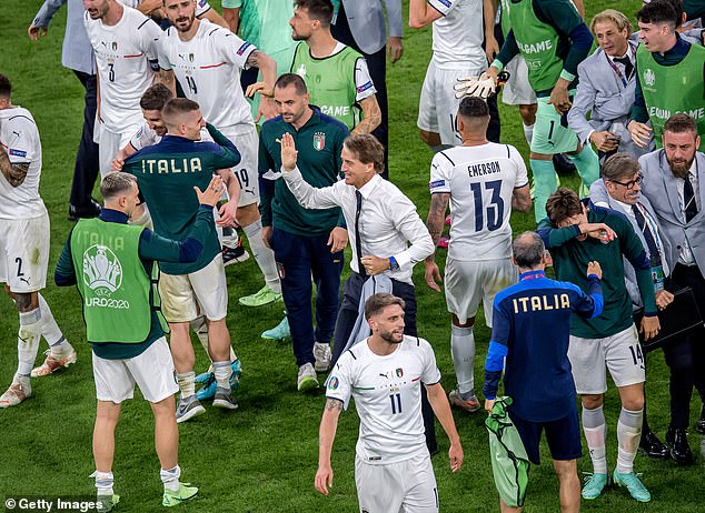 Mancini boasts Italy ‘could have scored even more goals’ after beating Belgium Mancini boasts Italy ‘could have scored even more goals’ after beating Belgium