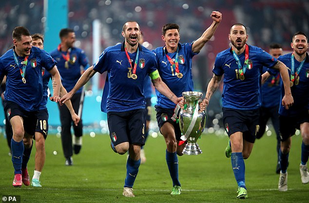 Bonucci taunts England fans again over Euro 2020 final defeat Bonucci taunts England fans again over Euro 2020 final defeat