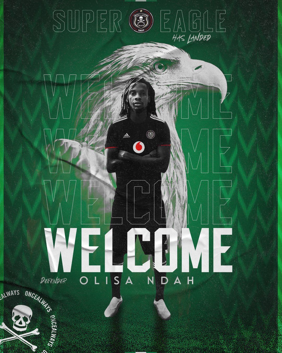 OFFICIAL: Ndah Departs Akwa United For Orlando Pirates On Three-Year Deal OFFICIAL: Ndah Departs Akwa United For Orlando Pirates On Three-Year Deal