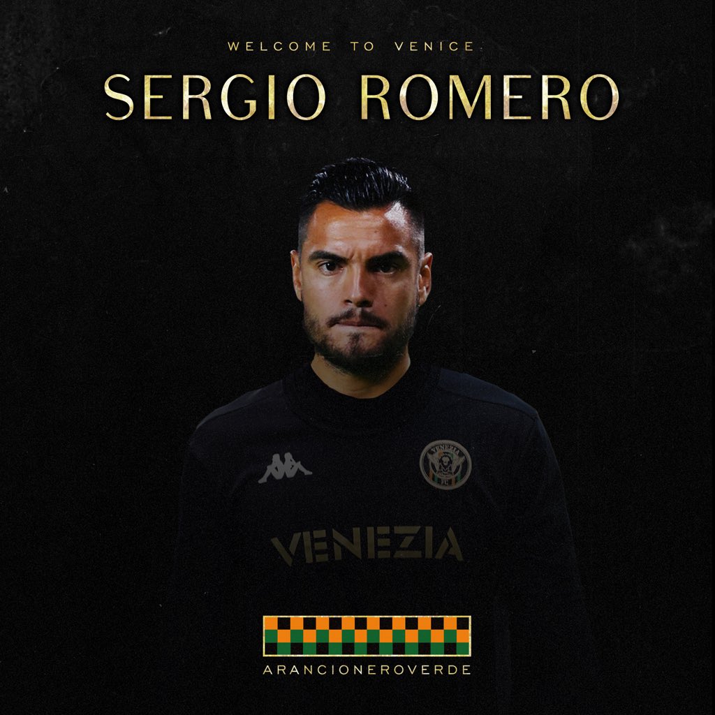OFFCIAL: Ex-Man United Goalkeeper Romero Joins Ebuehi, Okereke At Venezia OFFCIAL: Ex-Man United Goalkeeper Romero Joins Ebuehi, Okereke At Venezia