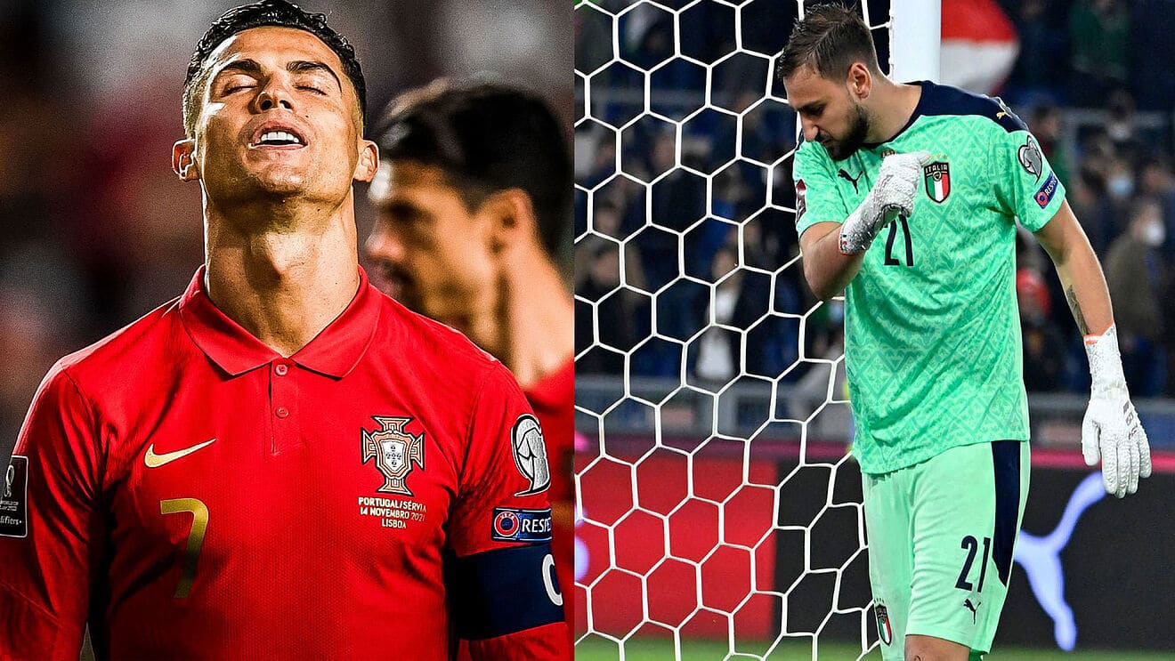 Euro WCQ Play-offs: Italy, Portugal In Danger Of Missing 2022 World Cup Euro WCQ Play-offs: Italy, Portugal In Danger Of Missing 2022 World Cup