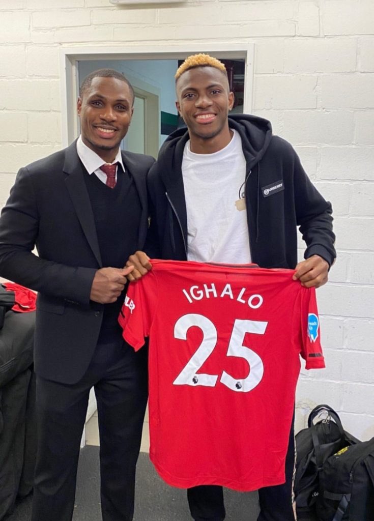 Osimhen : Ighalo’s Return Good For Super Eagles
