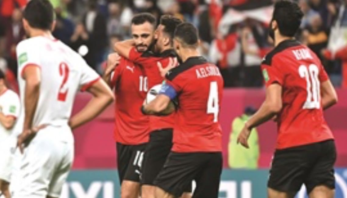 2021 FIFA Arab Cup: Egypt Overcome Jordan To Reach Semi-finals 2021 FIFA Arab Cup: Egypt Overcome Jordan To Reach Semi-finals