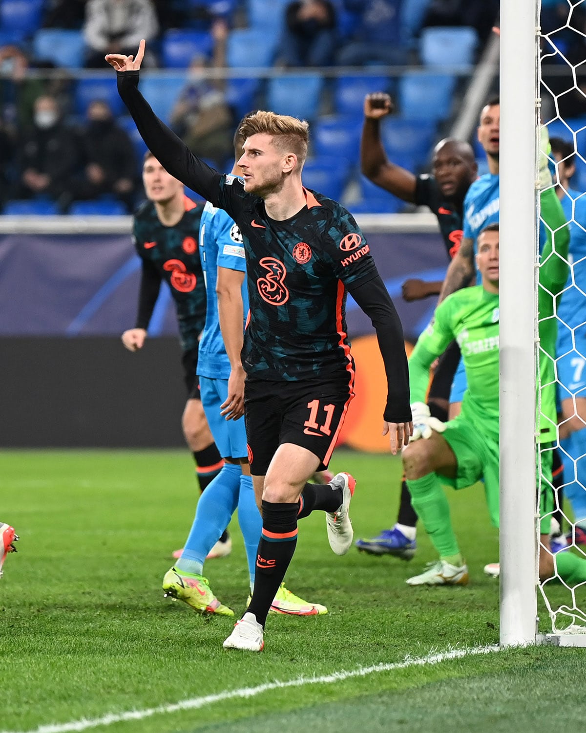 Werner Breaks Terry’s UCL Goal Record As Chelsea Hold Zenit, Lose Top Spot To Juve Werner Breaks Terry’s UCL Goal Record As Chelsea Hold Zenit, Lose Top Spot To Juve