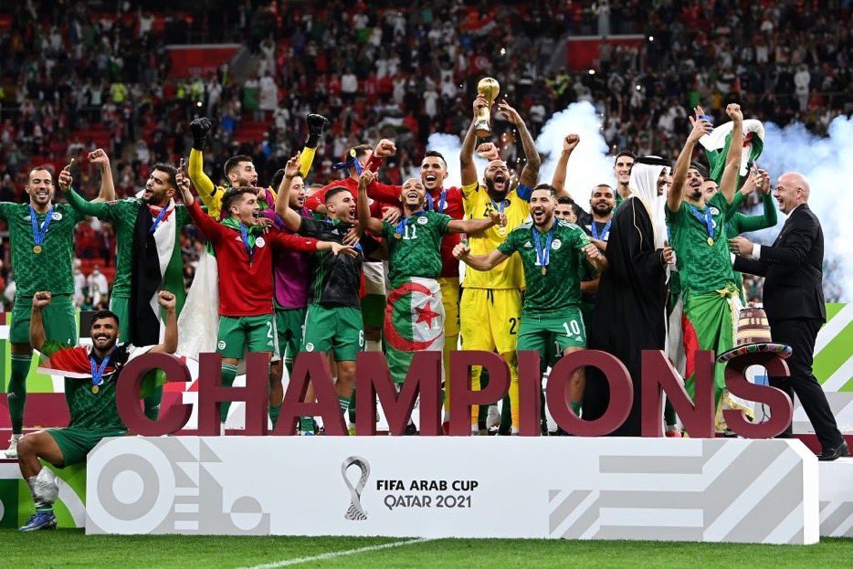 Algeria Sends 2021 AFCON Warning, Beat Tunisia To Emerge Champions Of FIFA Arab Cup Algeria Sends 2021 AFCON Warning, Beat Tunisia To Emerge Champions Of FIFA Arab Cup
