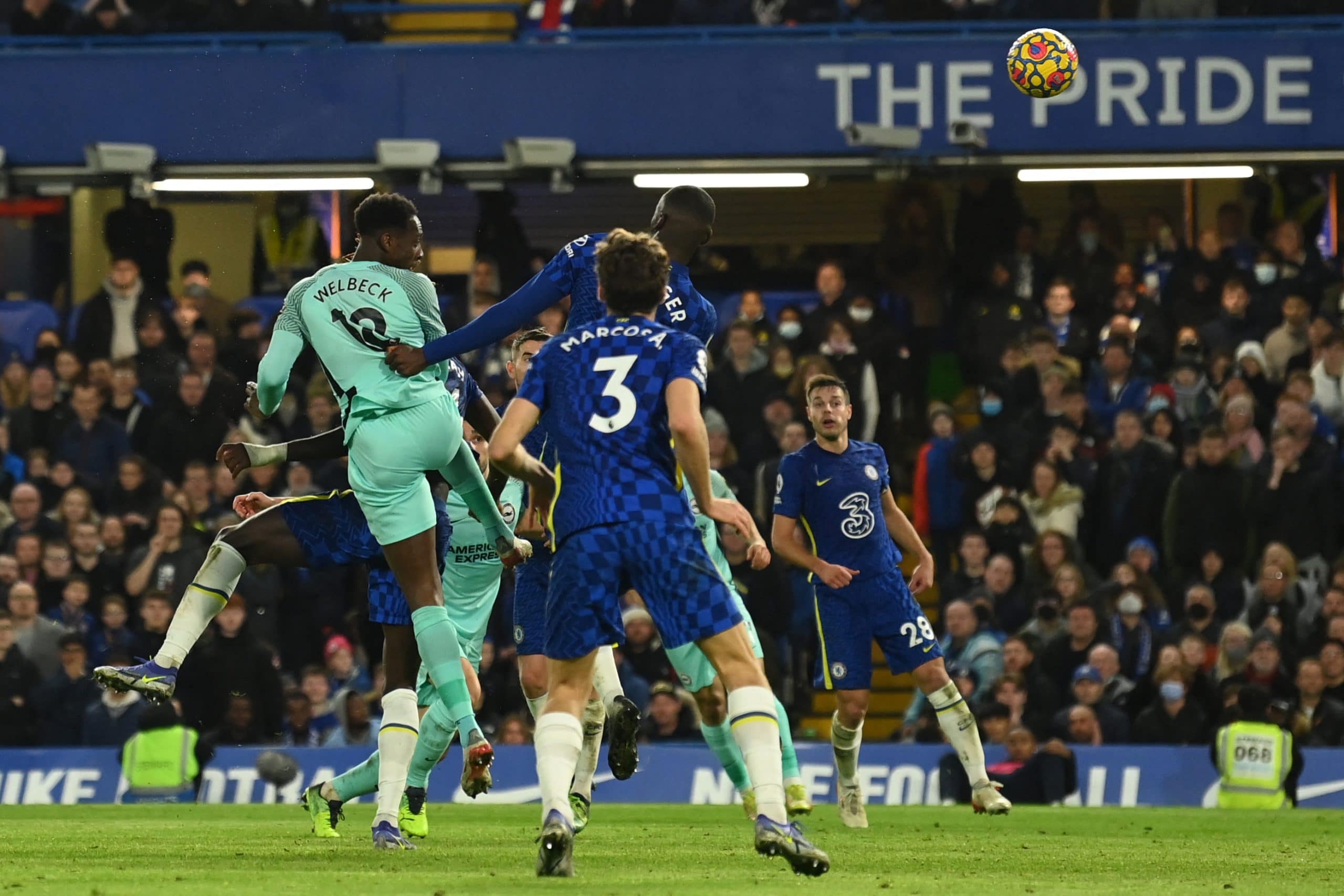 Chelsea Stumble In Title Race As Welbeck’s Late Goal Earns Brighton Draw At Stamford Bridge 