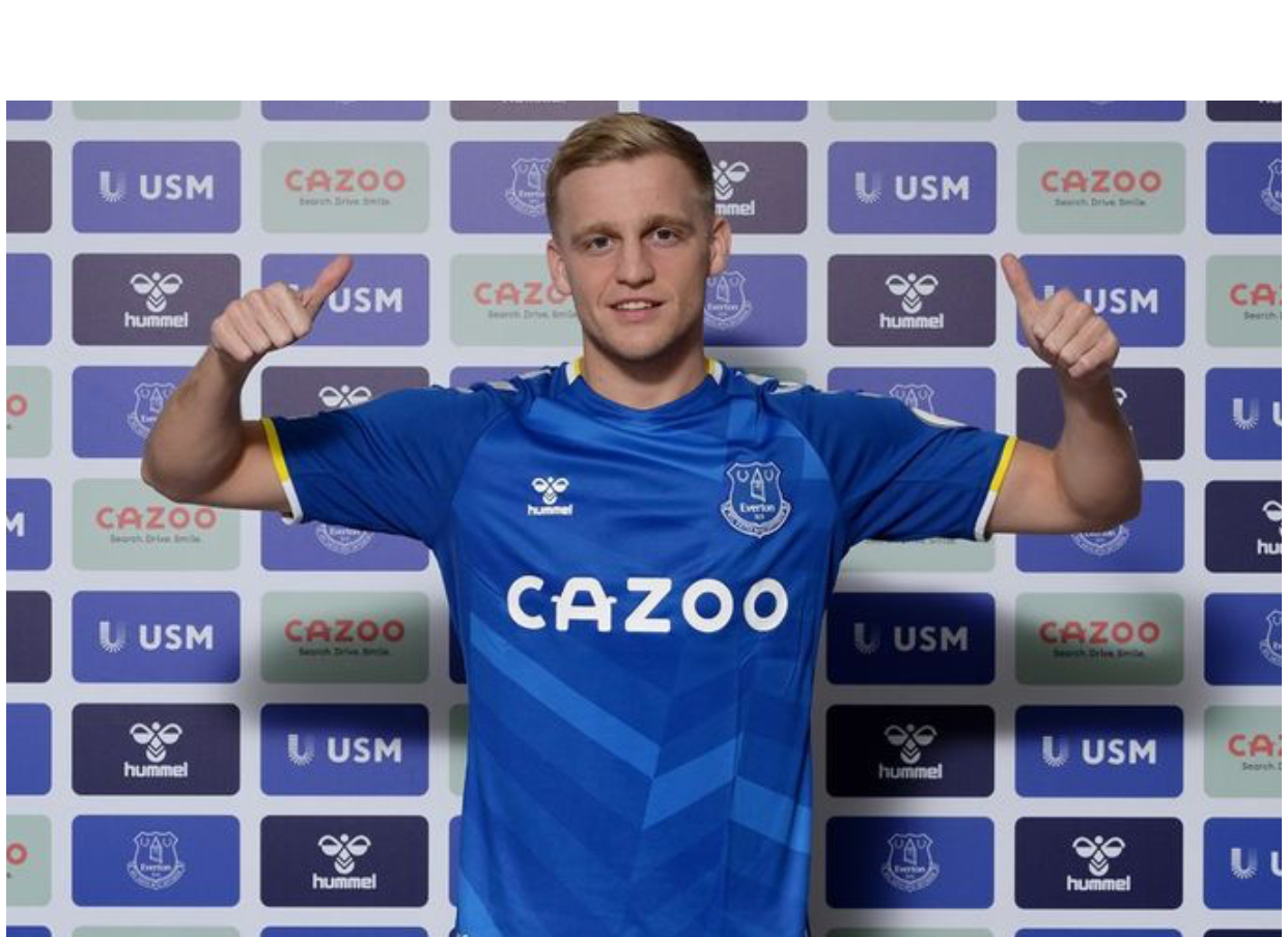 OFFICIAL: Man United Midfielder Van de Beek Joins Everton On Loan OFFICIAL: Man United Midfielder Van de Beek Joins Everton On Loan