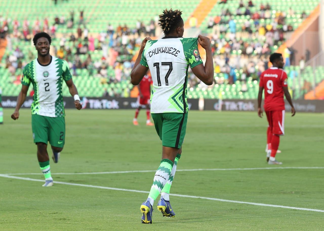 AFCON 2021: Chukwueze Dedicates Goal To Osimhen AFCON 2021: Chukwueze Dedicates Goal To Osimhen