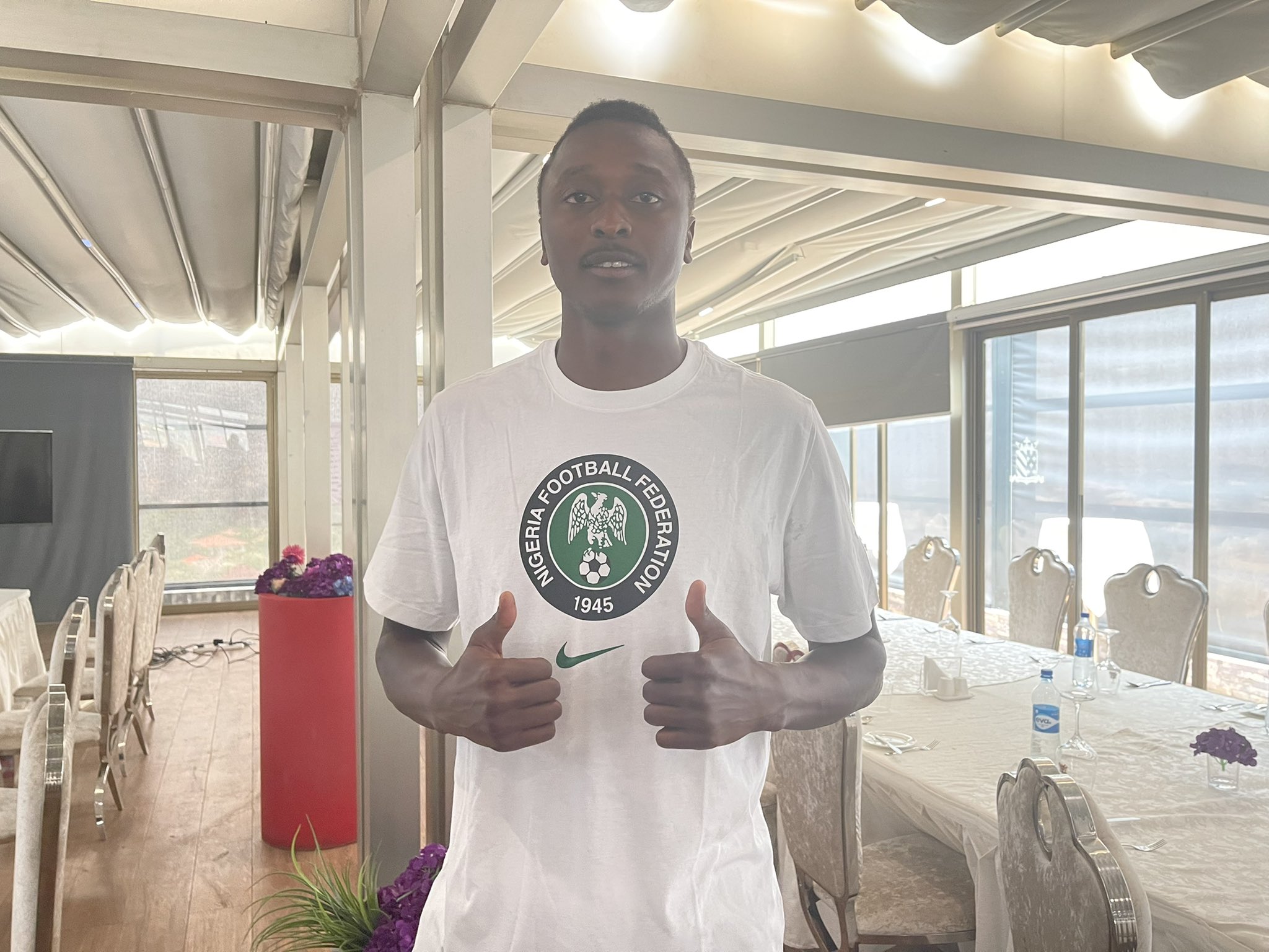 Super Eagles Camp Update: Sadiq Arrives Abuja Super Eagles Camp Update: Sadiq Arrives Abuja