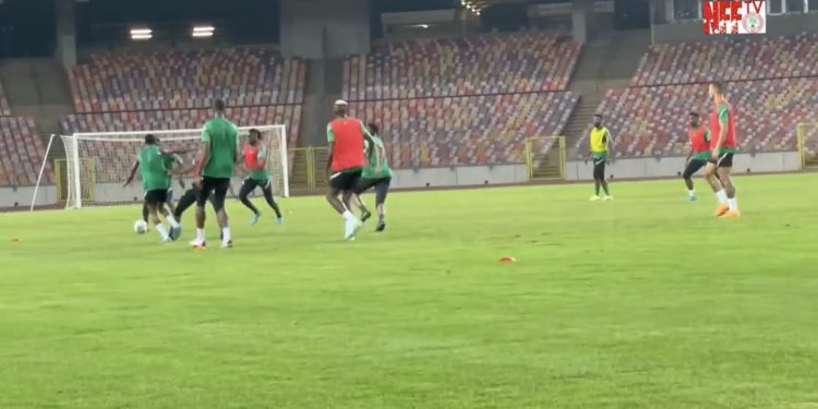 Super Eagles Hold First Training Session Ahead Ghana Games Super Eagles Hold First Training Session Ahead Ghana Games