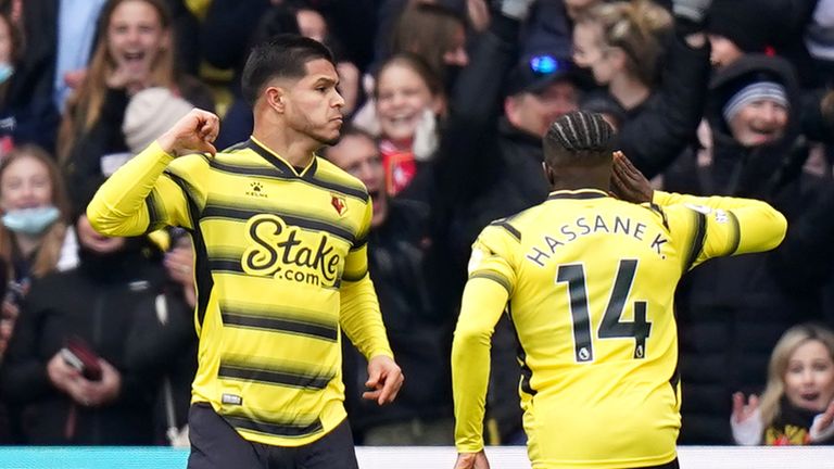 Premier League: Dennis In Action As Saka Inspires Arsenal To Victory Vs Watford Premier League: Dennis In Action As Saka Inspires Arsenal To Victory Vs Watford