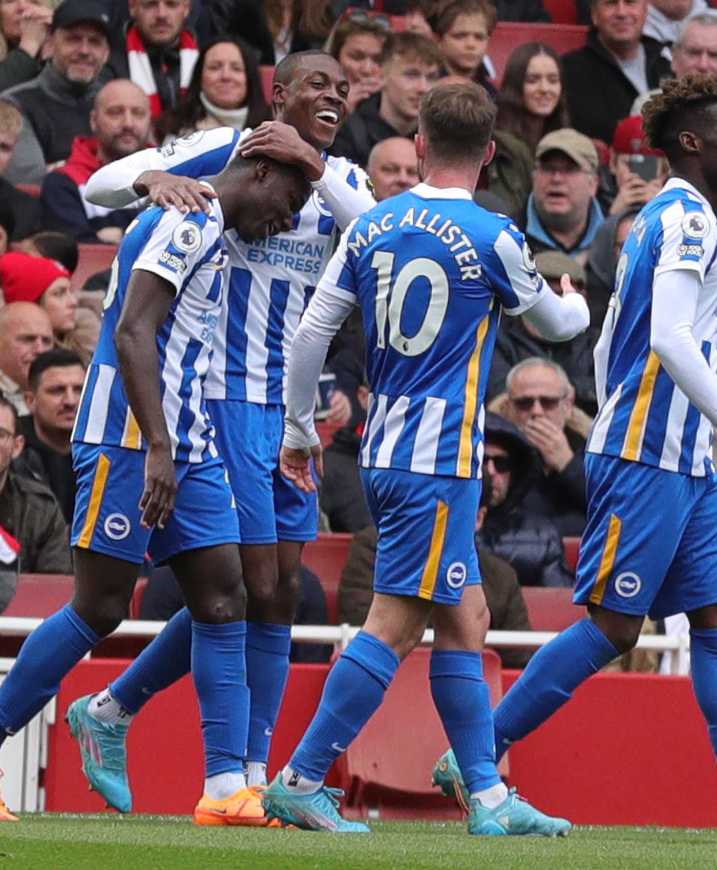 Advantage Spurs As Arsenal Slip Up Again In Top-Four Race, Suffer Shock Home Loss To Brighton Advantage Spurs As Arsenal Slip Up Again In Top-Four Race, Suffer Shock Home Loss To Brighton