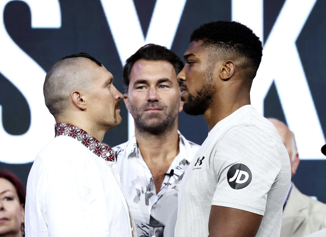 Anthony Joshua Weighs Four Pounds More For Usyk Fight Anthony Joshua Weighs Four Pounds More For Usyk Fight