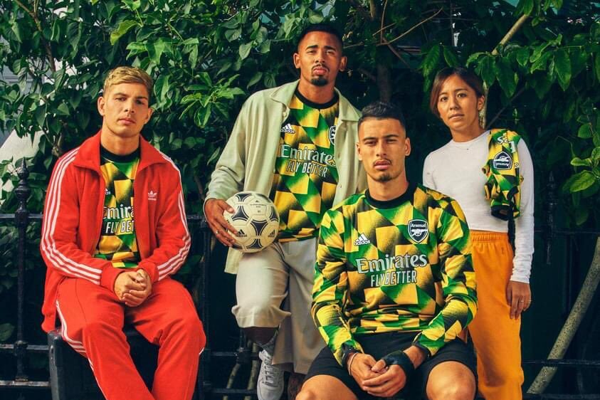 Arsenal Launch New Jersey Featuring Jamaican Colours Arsenal Launch New Jersey Featuring Jamaican Colours