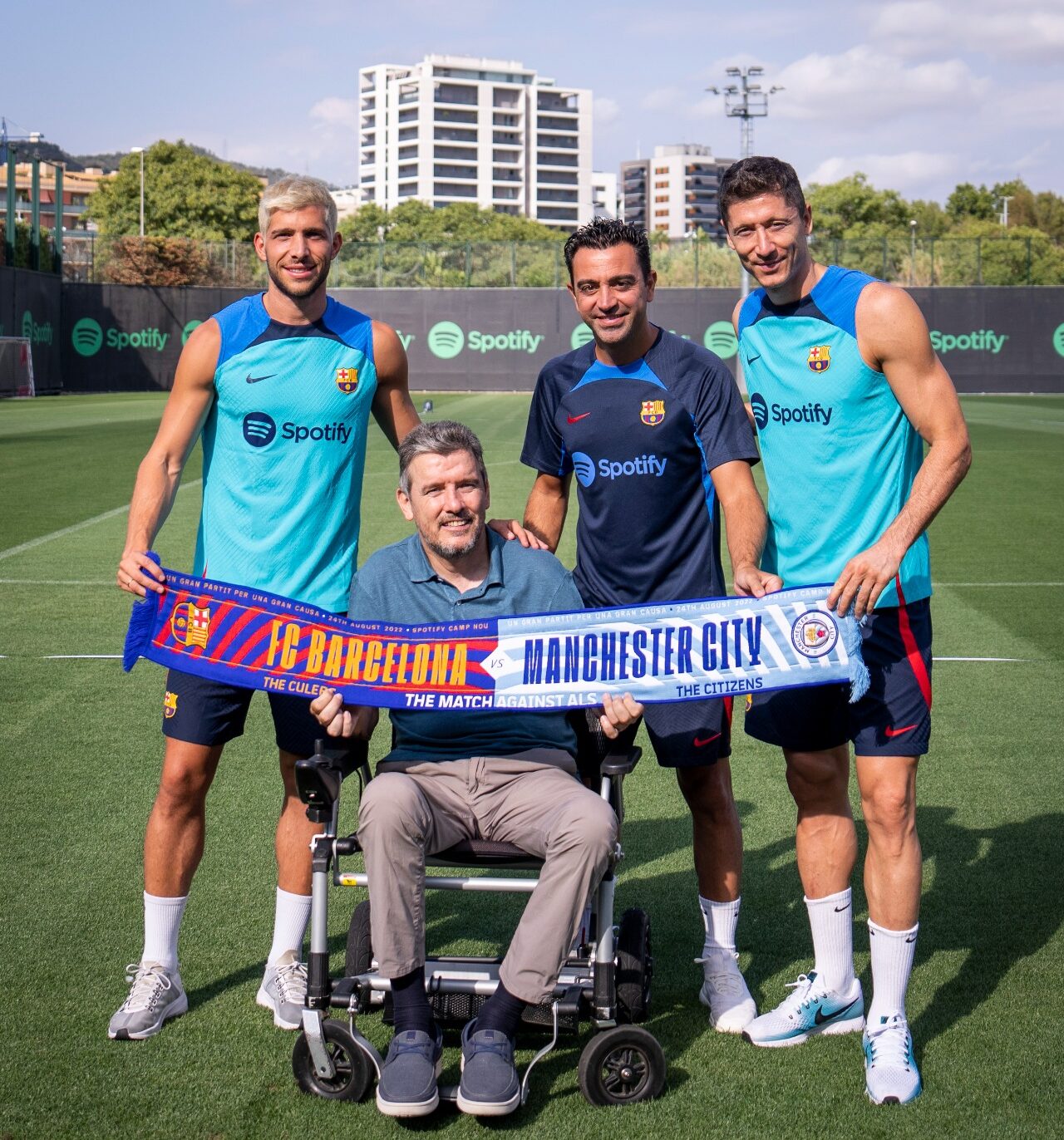Barça And Man City To Play A Fundraising Match For ALS Promoted By Juan Carlos Unzue Barça And Man City To Play A Fundraising Match For ALS Promoted By Juan Carlos Unzue