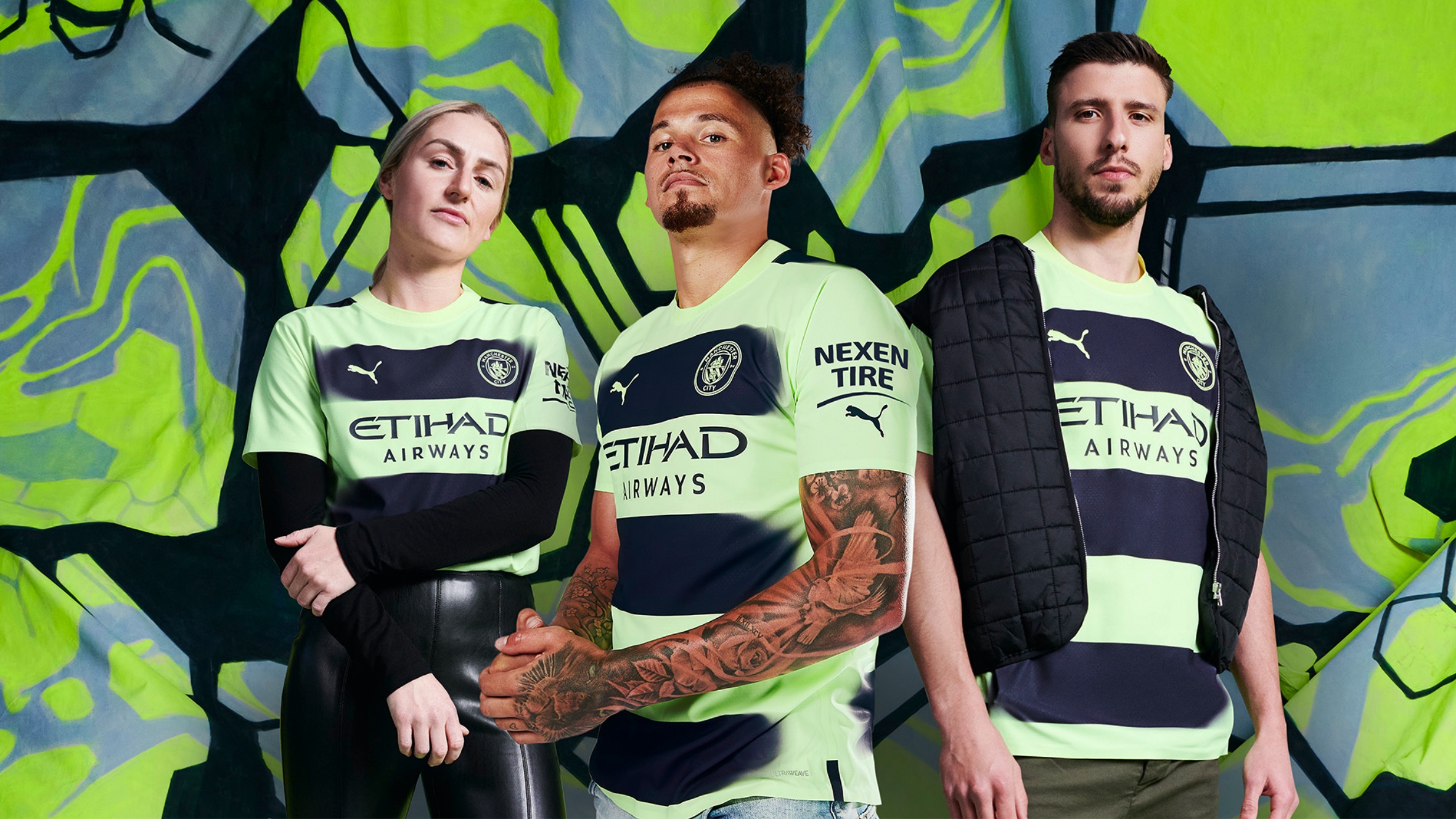 Check Out The New Manchester City Third Kit Inspired By Street Art Check Out The New Manchester City Third Kit Inspired By Street Art