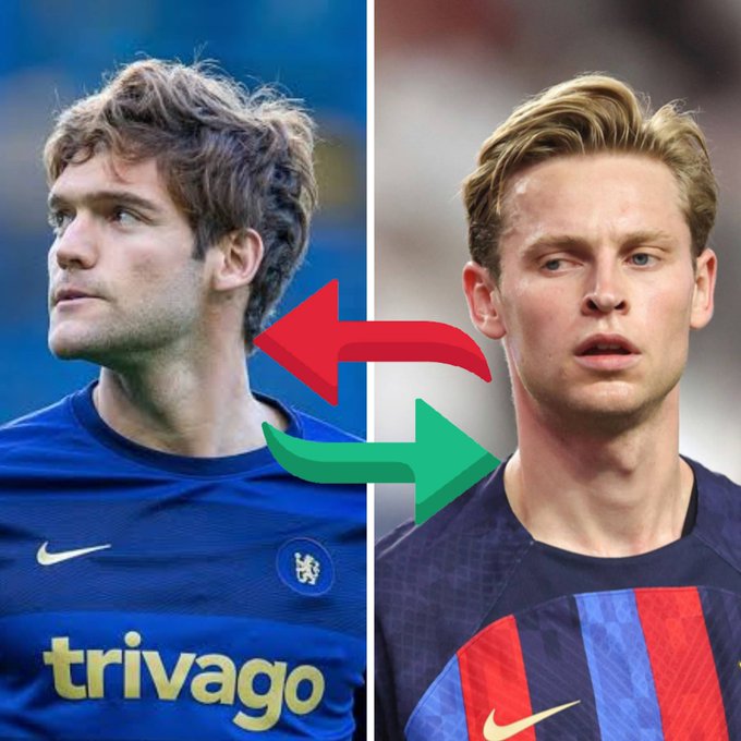 Chelsea Offer Marcos Alonso, Frenkie De Jong Swap Deal With Barcelona Chelsea Offer Marcos Alonso, Frenkie De Jong Swap Deal With Barcelona