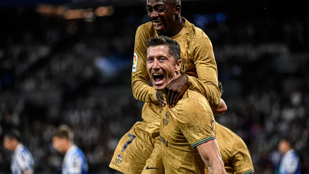 Barcelona: Lewandowski Score Brace In Win Over Real Sociedad Barcelona: Lewandowski Score Brace In Win Over Real Sociedad