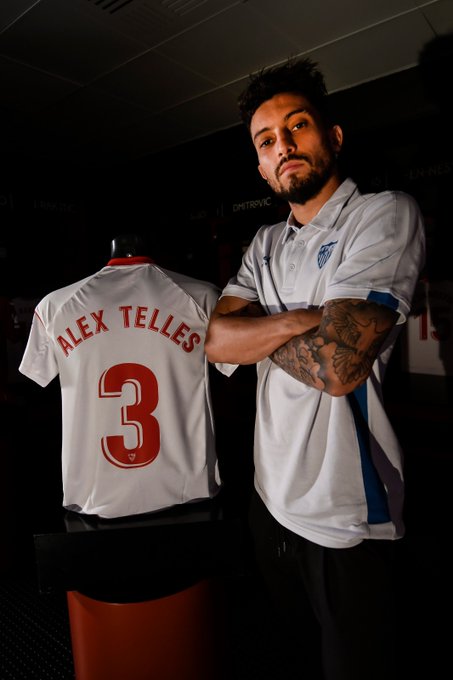 Sevilla Confirm Signing Of Alex Telles On Loan From Manchester United Sevilla Confirm Signing Of Alex Telles On Loan From Manchester United