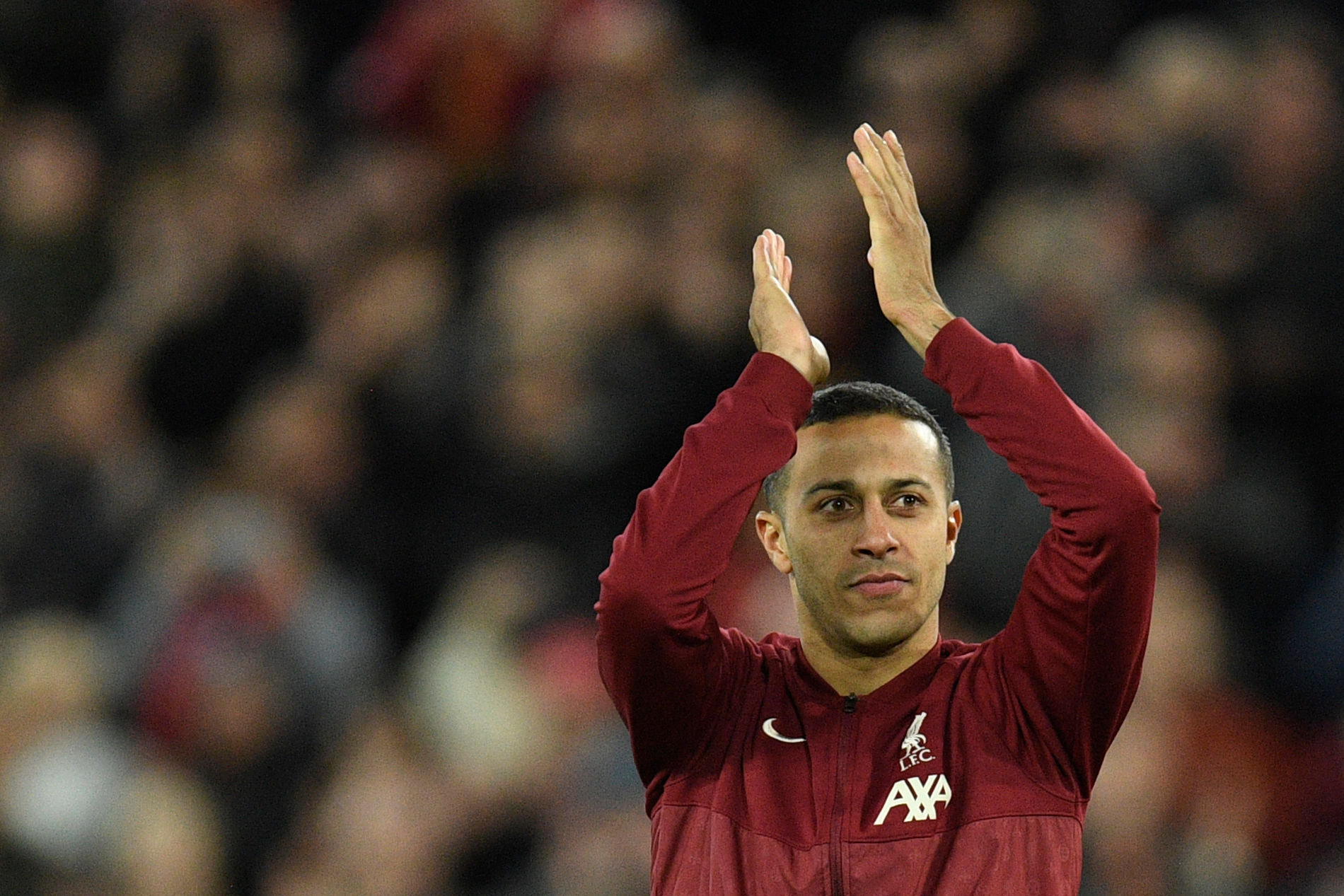 Thiago Out For Liverpool Due To A Hamstring Injury Thiago Out For Liverpool Due To A Hamstring Injury