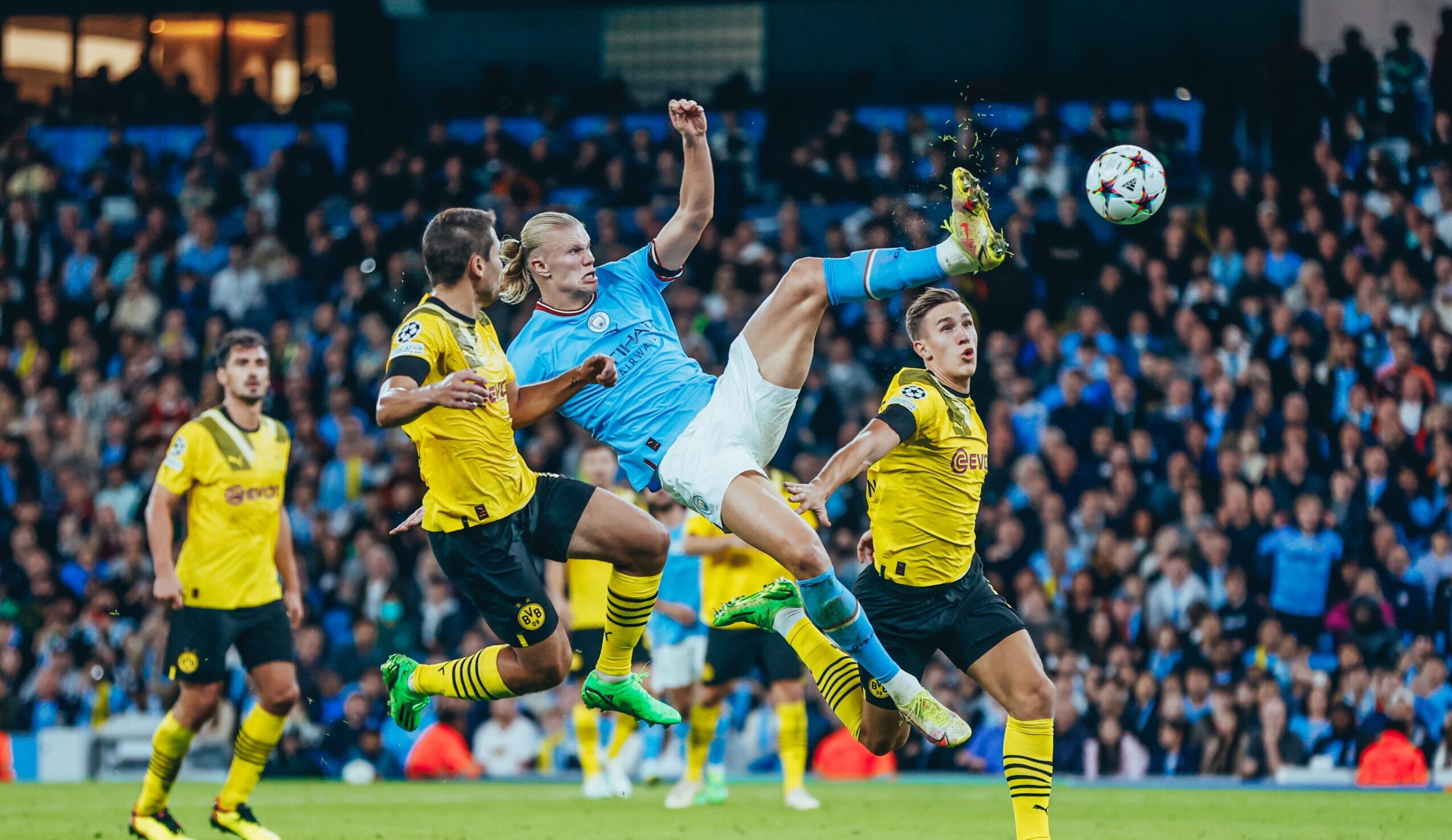 Haaland Scores Spectacular Late Goal To Gift Man City Win Against Old Club Haaland Scores Spectacular Late Goal To Gift Man City Win Against Old Club