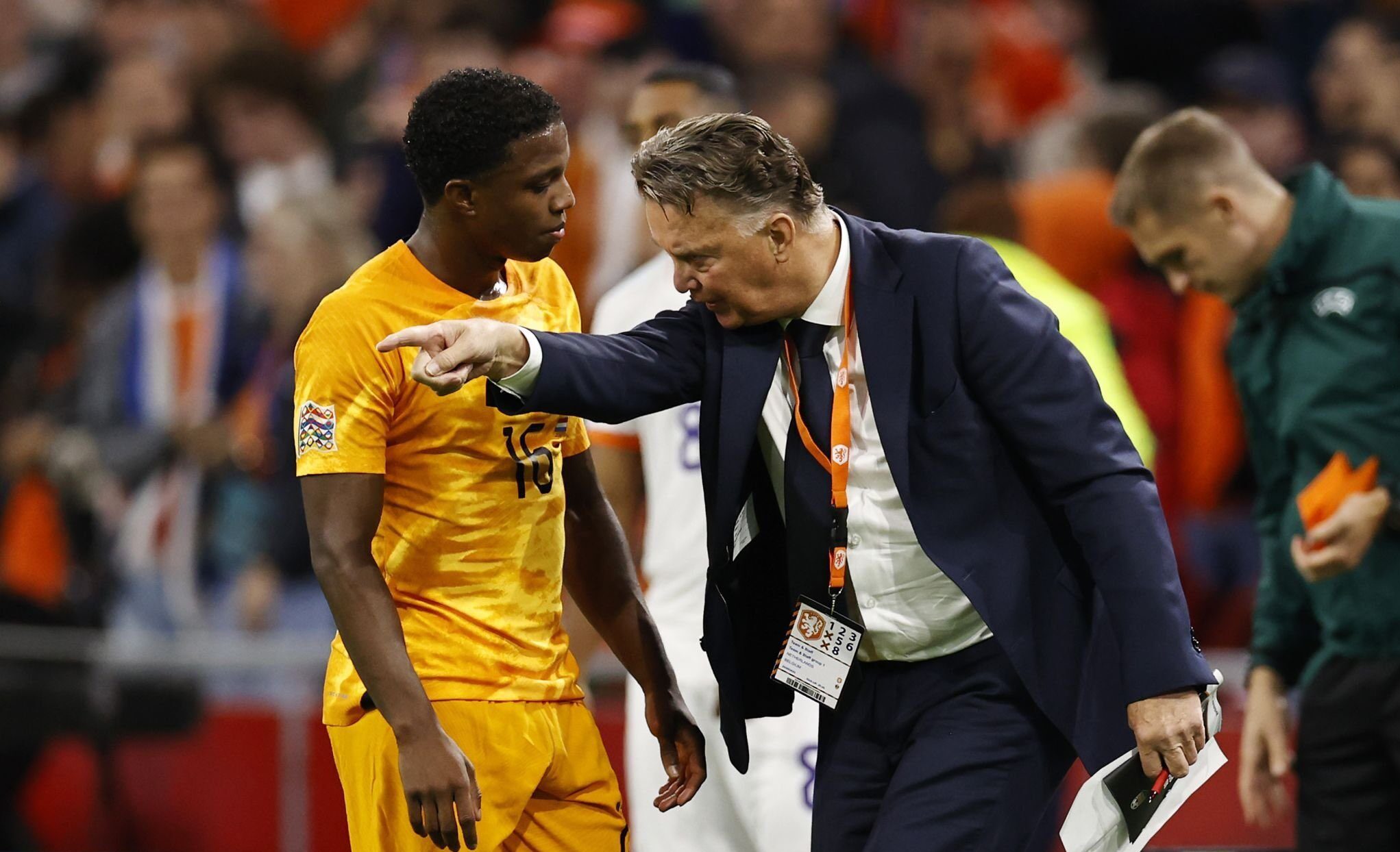 Man United’s Malacia Plays New Position In Van Gaal’s World Cup Trial Man United’s Malacia Plays New Position In Van Gaal’s World Cup Trial